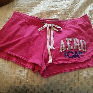 Pink AERO shorts